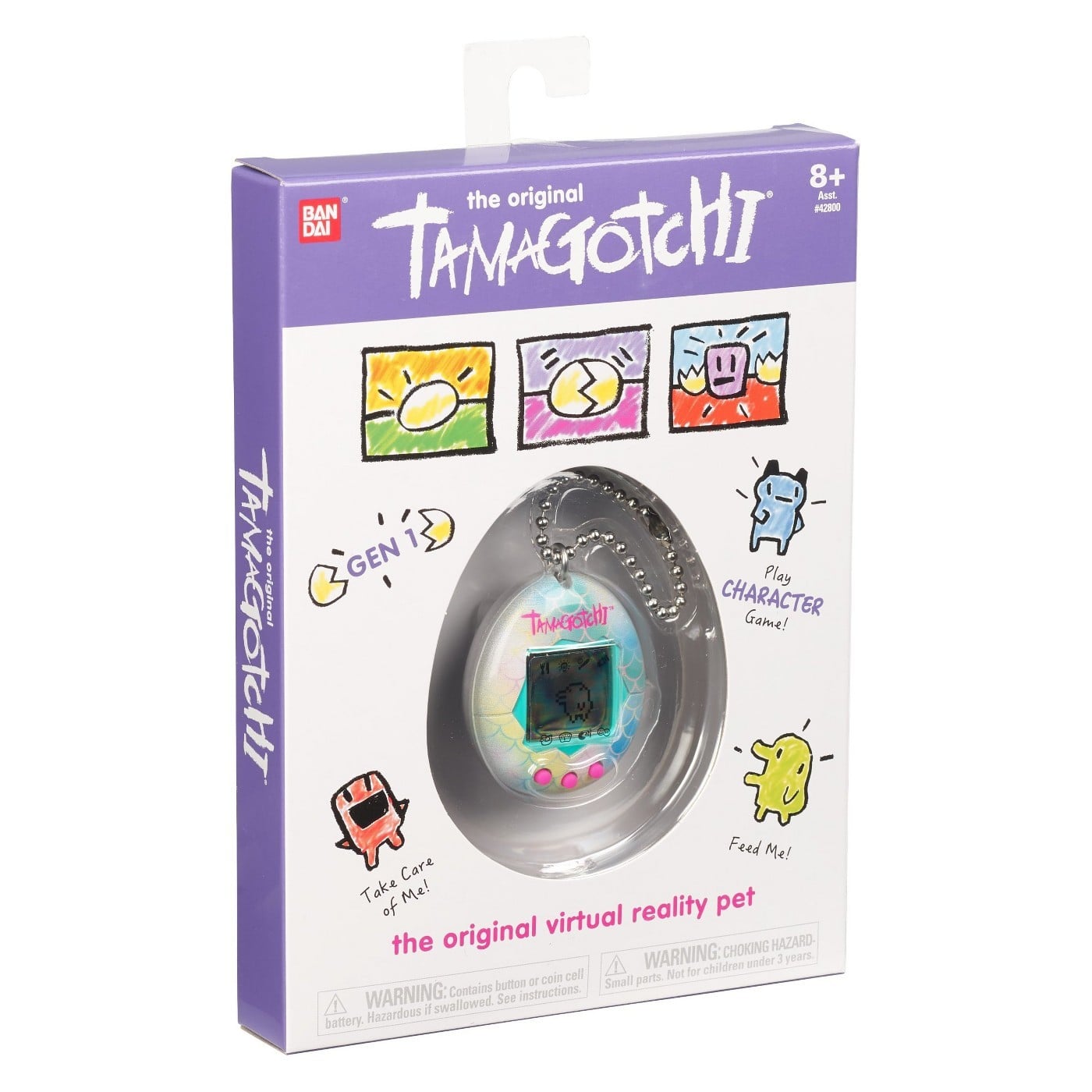 Tamagotchi Original - Pink Glitter (Updated Logo)