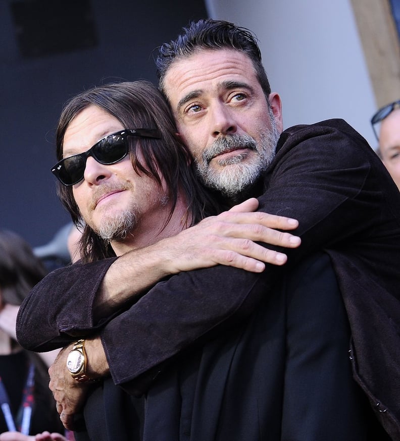 When Norman Reedus and Jeffrey Dean Morgan Had the Cutest Red Carpet Cuddle Session