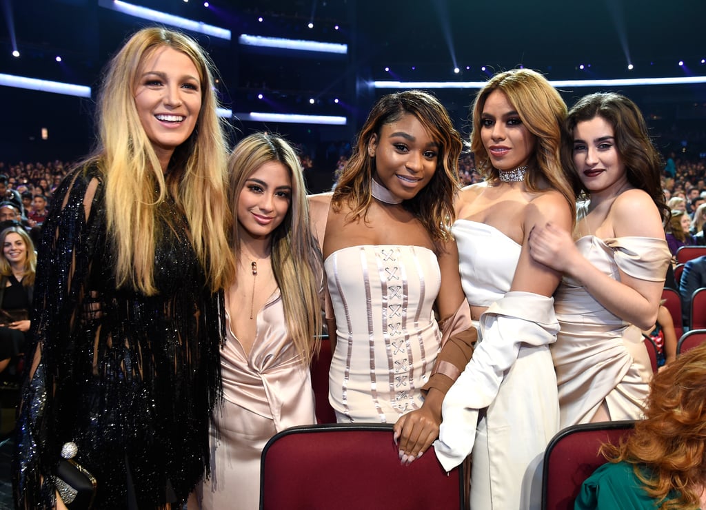 Pictured: Blake Lively, Lauren Jauregui, Normani Kordei, Ally Brooke, and Dinah Jane
