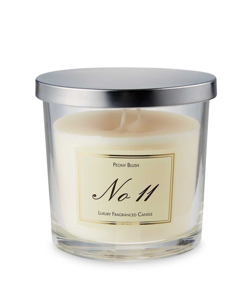 Aldi Peony Blush Glass Candle