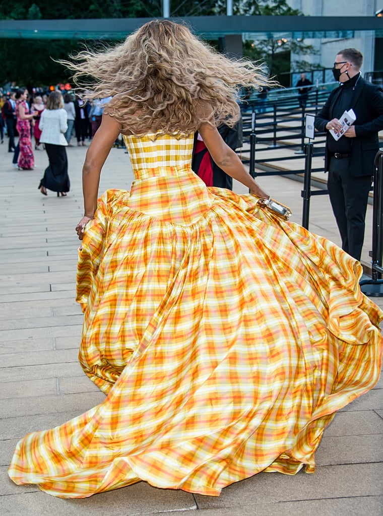 Laverne Cox Wore a Plaid Gown to New York City Ballet Gala