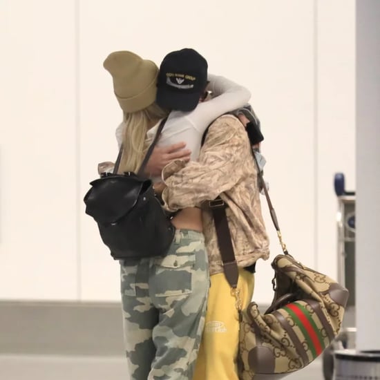 Kelsea Ballerini and Chase Stokes Embrace at LAX