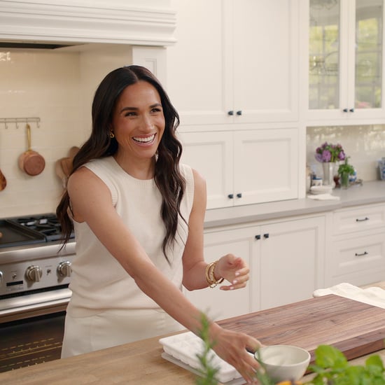 Meghan Markle's Milk-Bath Nails