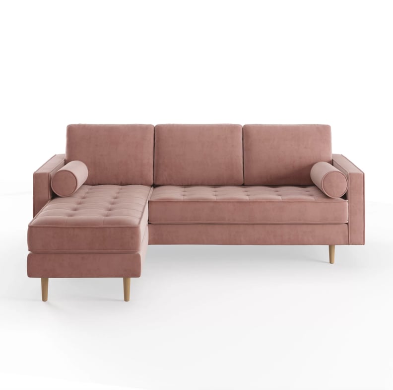 The Best Mid-Century Modern Sectional: AllModern Luo Reversible Sofa and Chaise