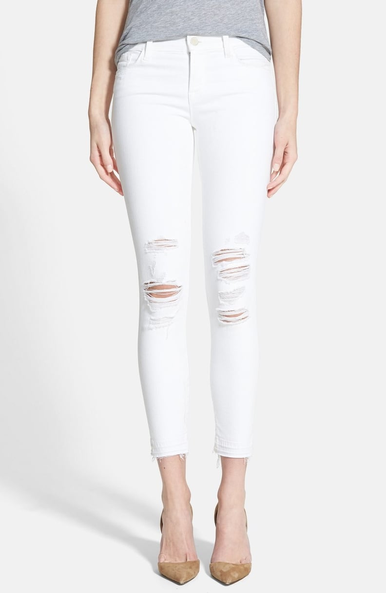 J Brand Women's Low Rise Crop Jeans