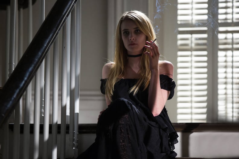 AMERICAN HORROR STORY: COVEN, Emma Roberts in 'The Dead' (Season 3, Episode 7, aired November 20, 2013). ph: Michele K. Short/FX Networks/courtesy Everett Collection