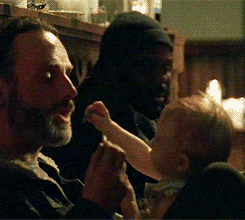 When she has Rick wrapped around her finger.