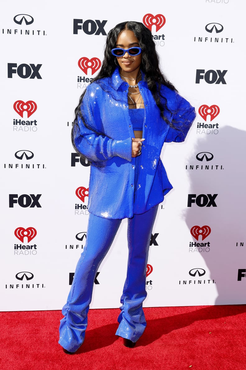 H.E.R. at the 2023 iHeartRadio Music Awards