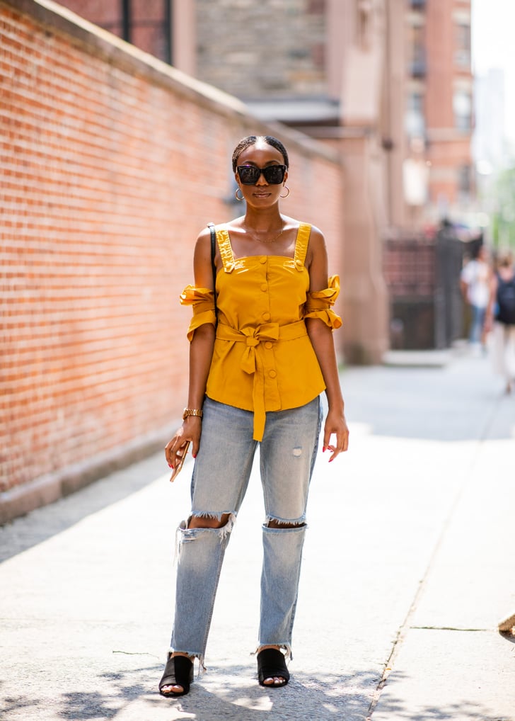 Go flirty on top with a sweet blouse in a bright hue | Cute Spring ...