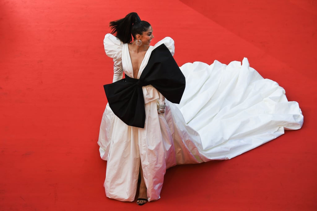 Deepika Padukone White Dress at Cannes 2019