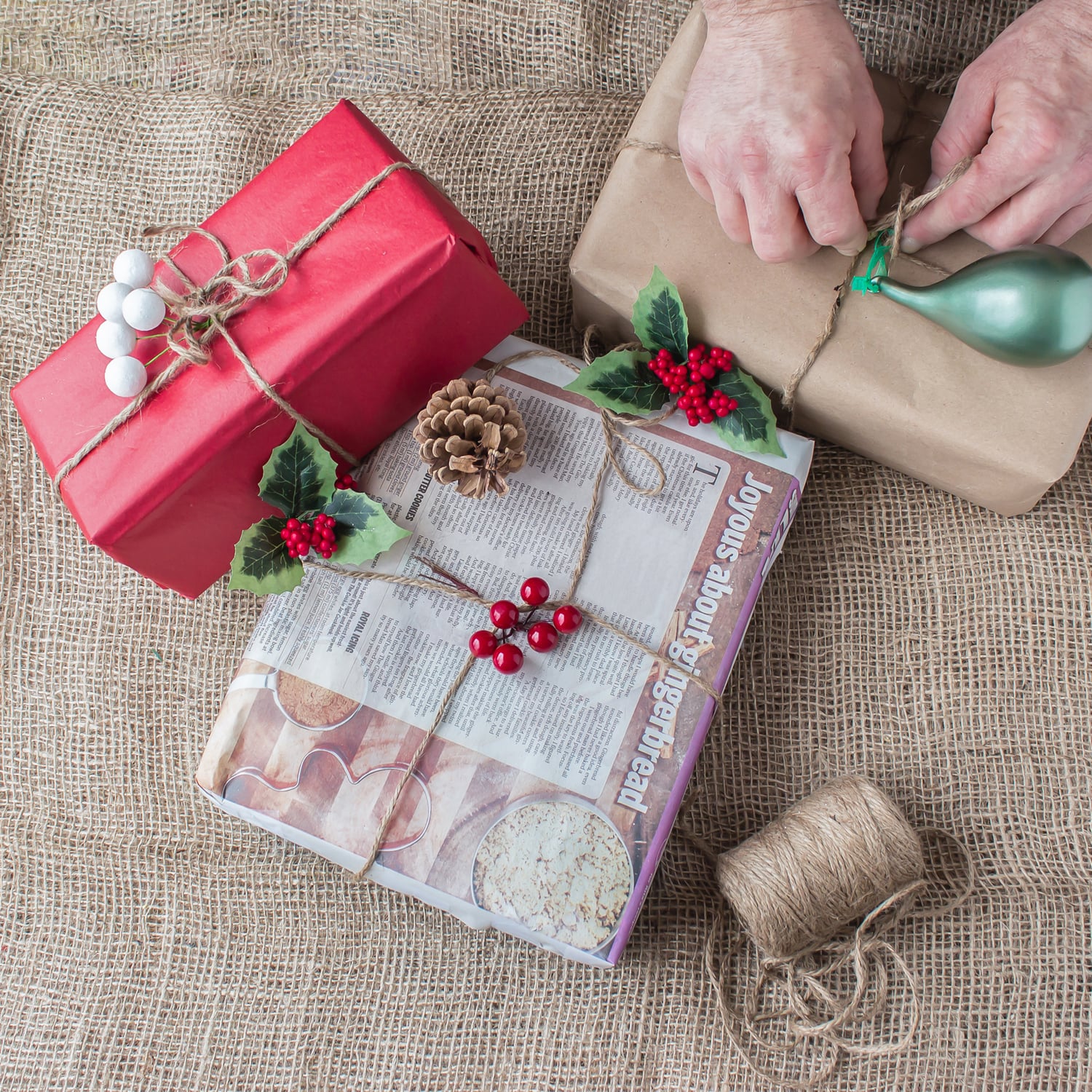 how to wrap bowls as a gift