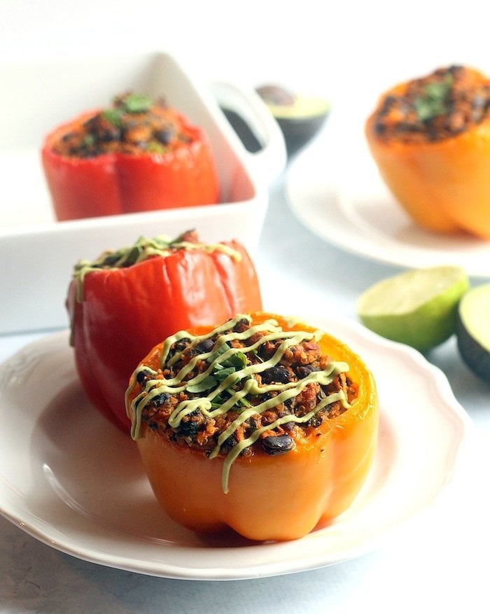 Legumes: Enchilada-Stuffed Peppers