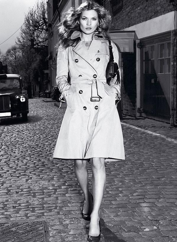 Kate Moss For Burberry