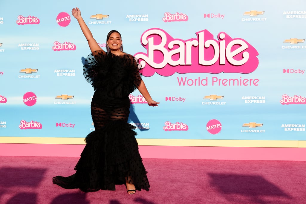 Ashley Graham Was Sewn Into Her Barbie Premiere Dress