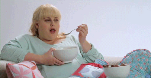 Comfy sweats and PJs are your lingerie.
