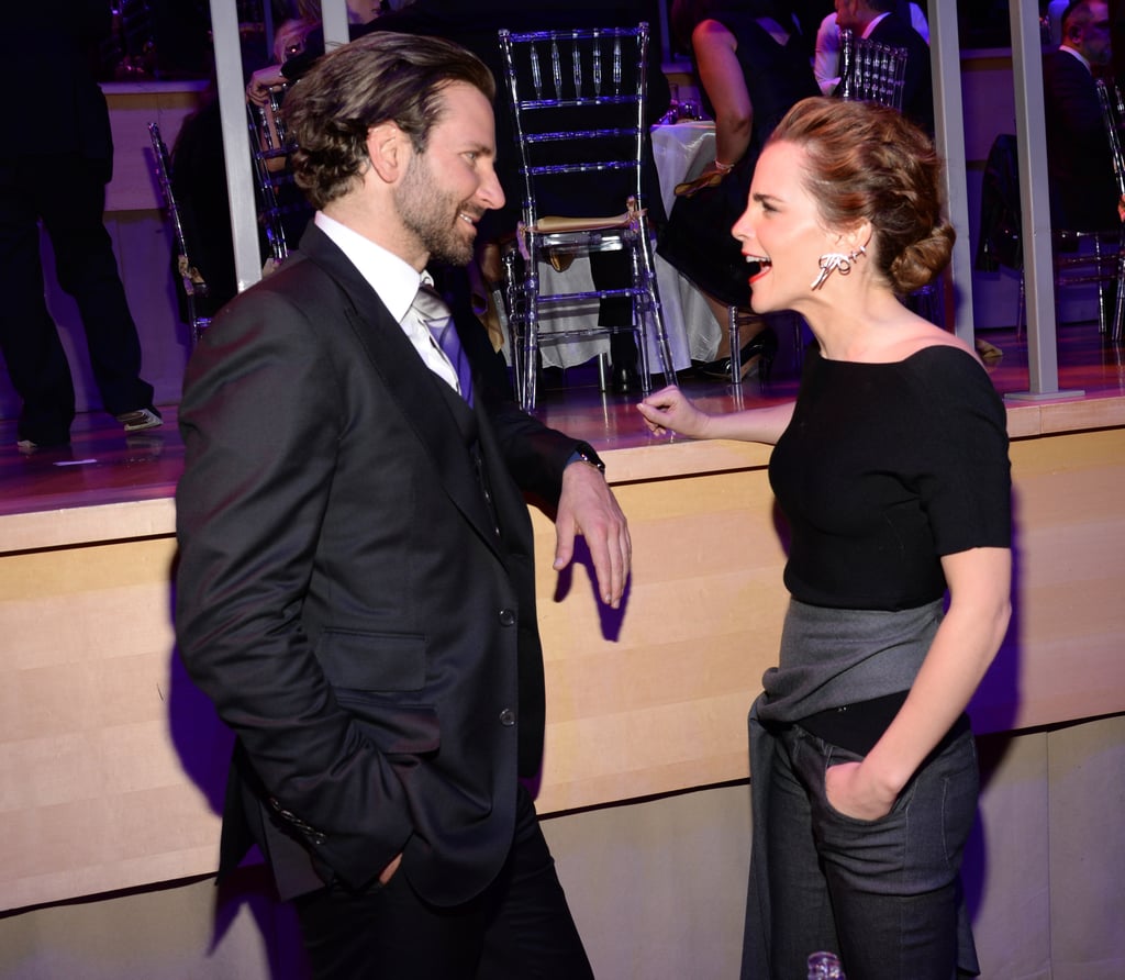 Emma Watson and Bradley Cooper at Time 100 Gala 2015