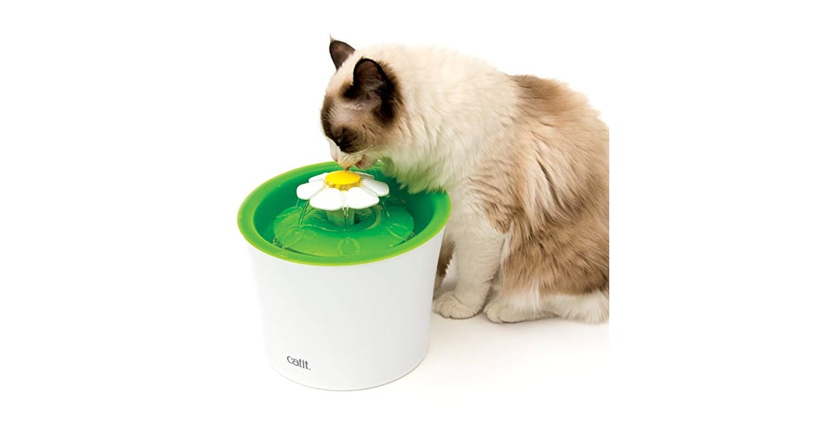 Catit Flower Water Fountain Top Cat Gifts on Amazon 2018 POPSUGAR