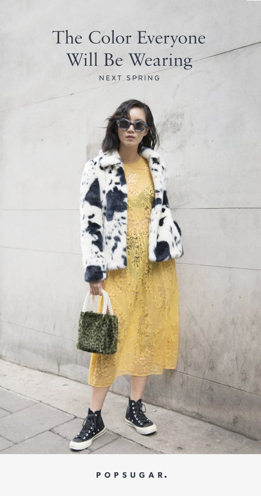 Mustard Yellow Color Trend For Spring 2018