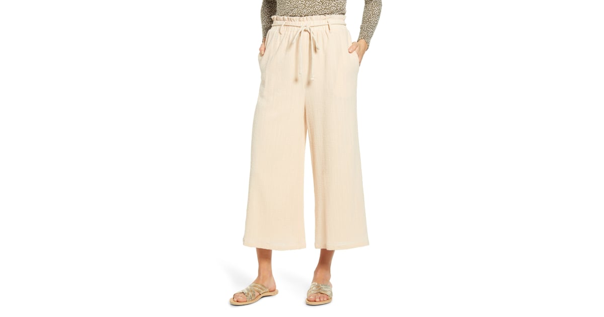 All in Favor Textured Pull On Crop Pants | Best Nordstrom Clothes Under ...