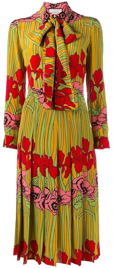 Gucci floral Print Dress