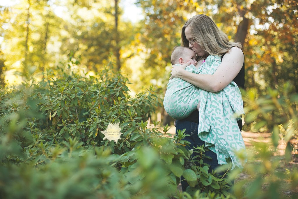 Breastfeed on the go using a sling