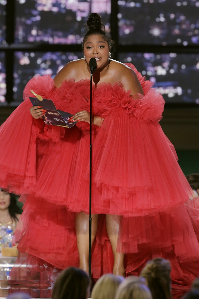 Lizzo at the 2022 Emmys