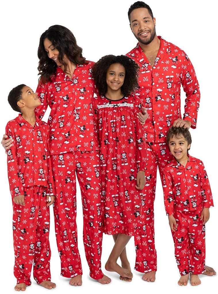 Disney Mickey Mouse Christmas Holiday Family Sleepwear