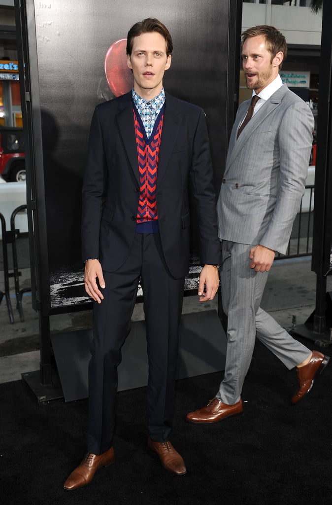 Alexander Skarsgard and Bill Skarsgard at It Premiere LA