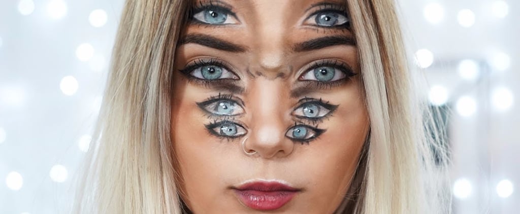 Eyeball Optical Illusion Makeup Tutorial