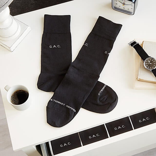 Uncommon Goods Set of Personalized Socks
