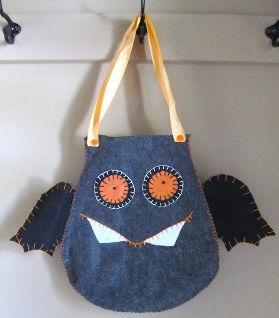 denim loot bag