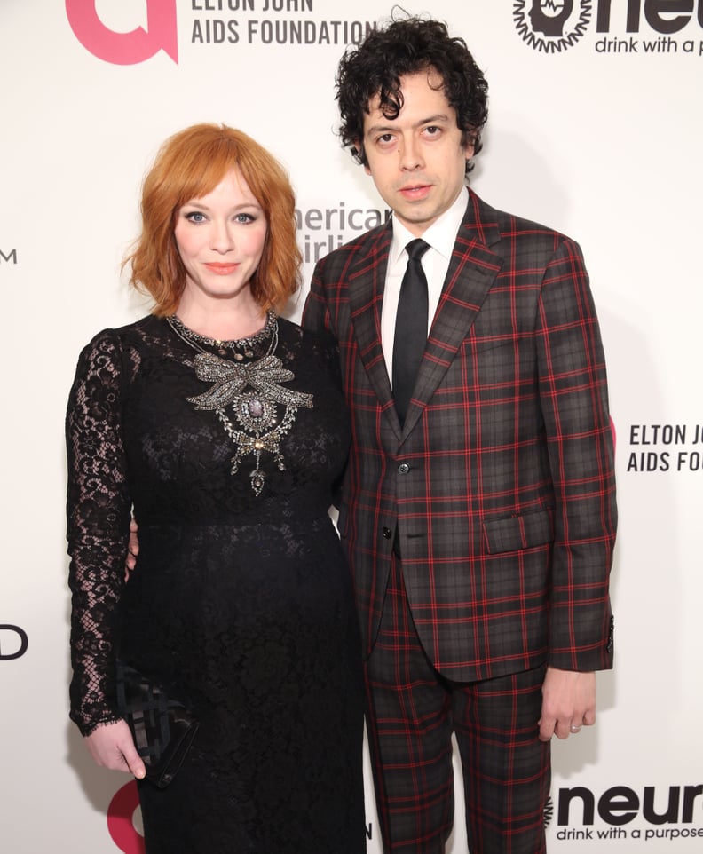 Christina Hendricks and Geoffrey Arend