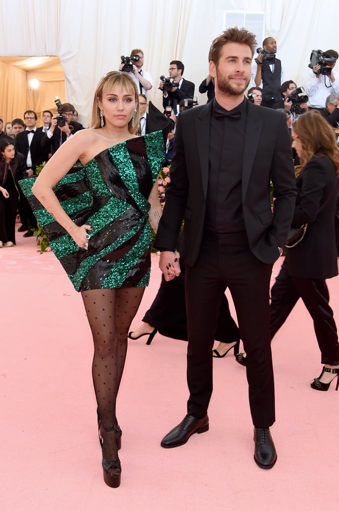 Miley Cyrus and Liam Hemsworth at the 2019 Met Gala