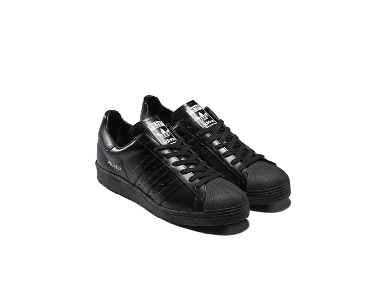 Prada For Adidas Superstar in Monochrome Black