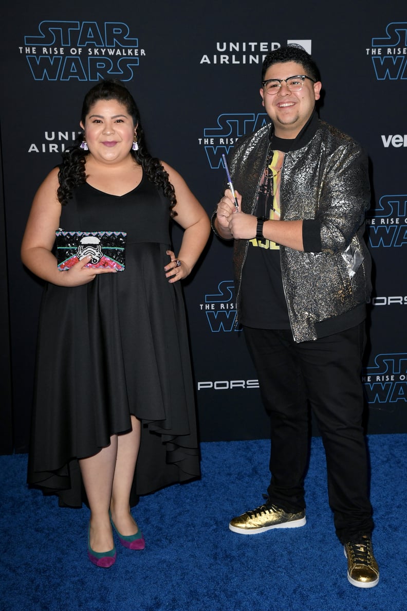 Raini and Rico Rodriguez at the Star Wars: The Rise of Skywalker Premiere in LA