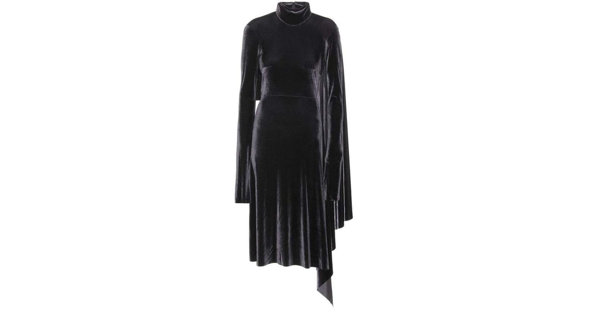 vetements velvet dress