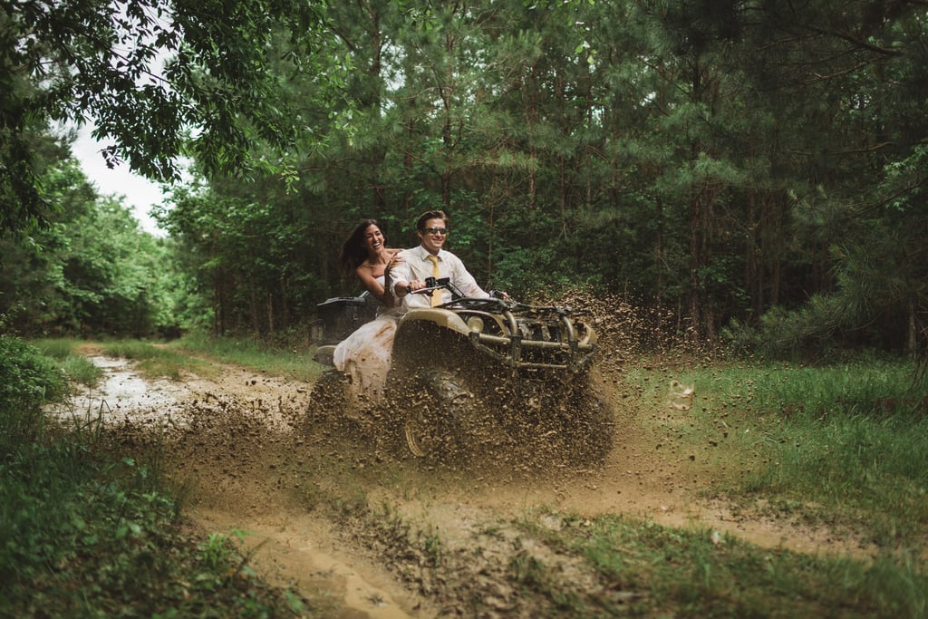 Muddy Trash-the-Dress Shoot