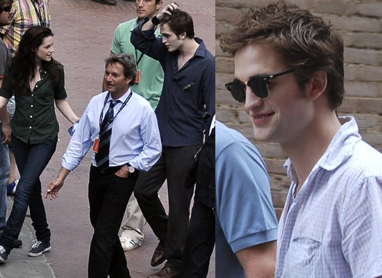 Photos Of Robert Pattinson And Kristen Stewart Filming