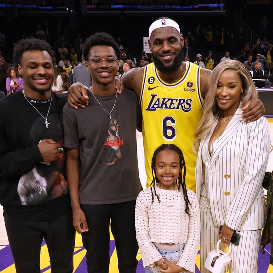 LeBron James Celebrates Record-Breaking Game With His Family