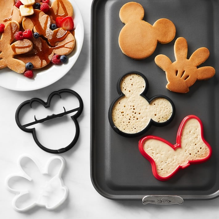 For Holiday Mornings Mickey Mouse Silicone Pancake Molds These