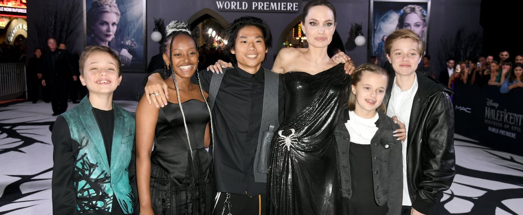 Angelina Jolie Had Her Kids' Support at the Maleficent: Mistress of Evil Premiere