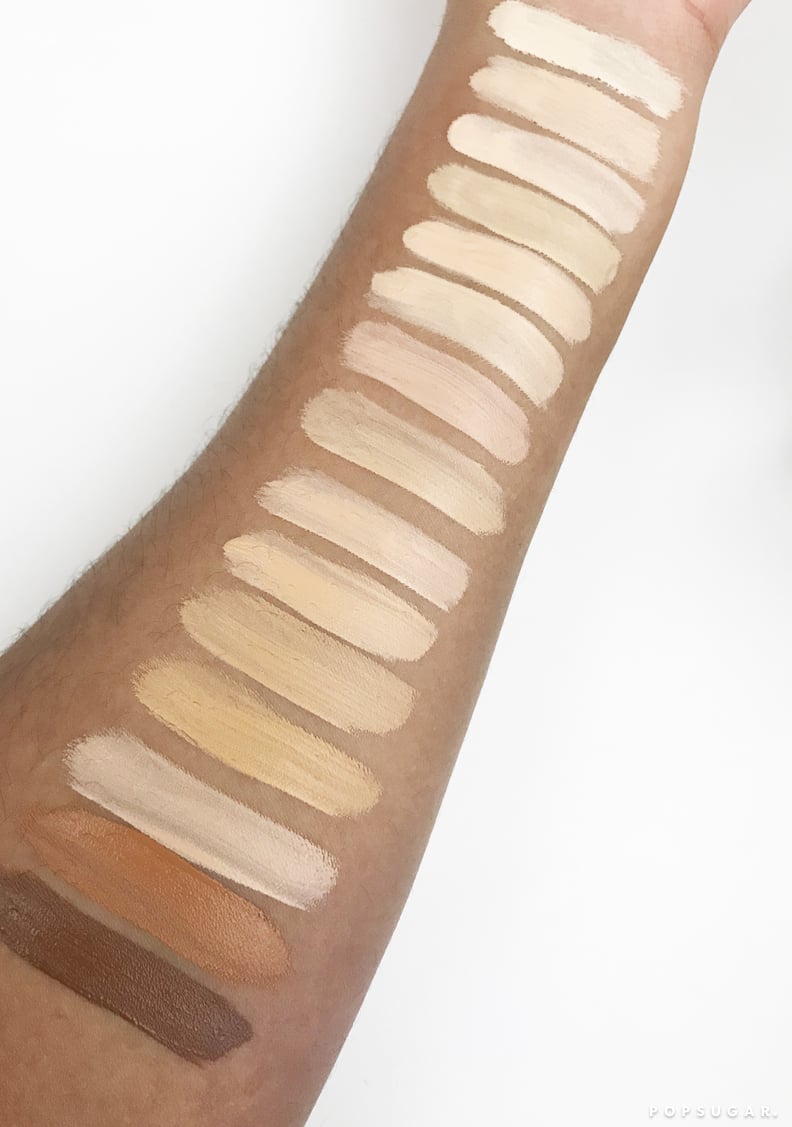 Tarte Cosmetics Shape Tape Hydrating Foundation Swatches