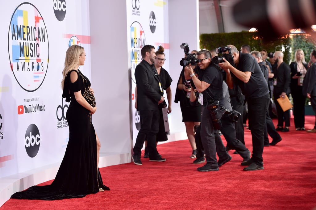 Carrie Underwood at the 2018 American Music Awards