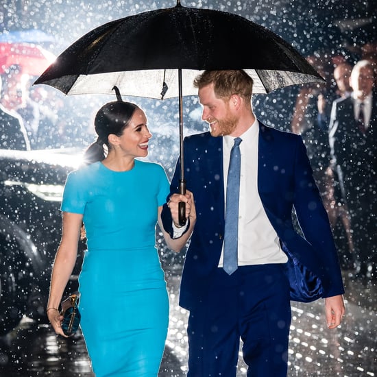 Prince Harry and Meghan Markle at the 2020 Endeavour Awards