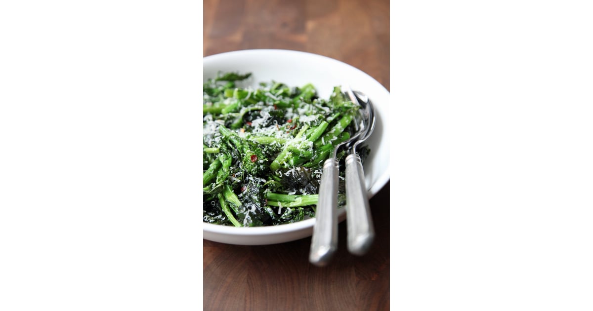 Roasted Broccoli Rabe Keto Thanksgiving Recipes POPSUGAR Fitness
