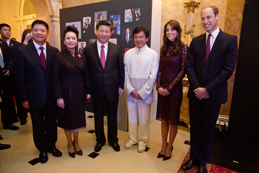 Kate Middleton Prince William Meet With Chinese President