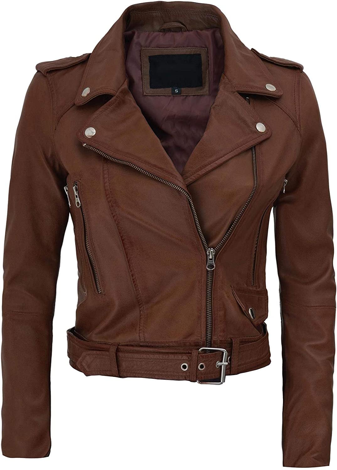 Blingsoul leather jacket top