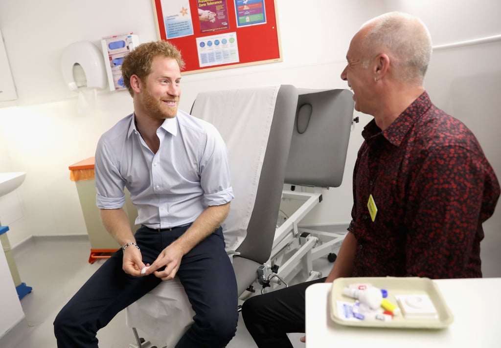 Prince Harry Gets HIV Test