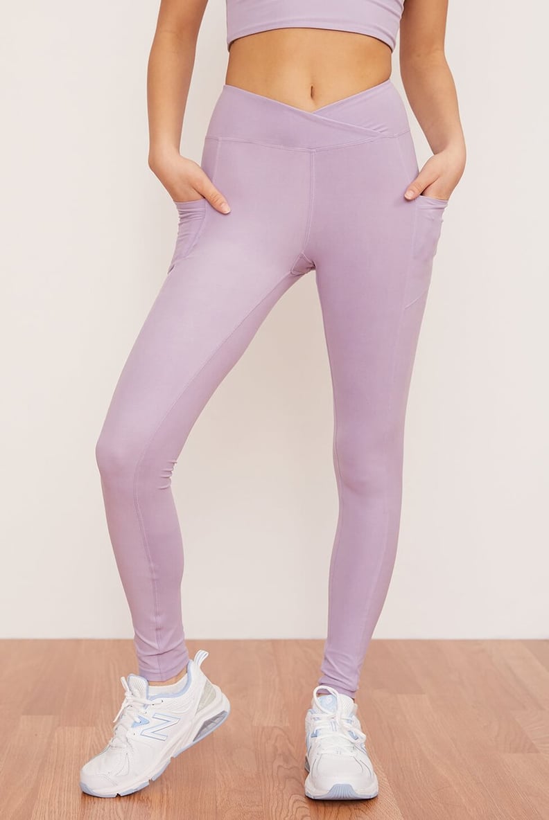 Flattering Leggings: Crossover Pocket Legging