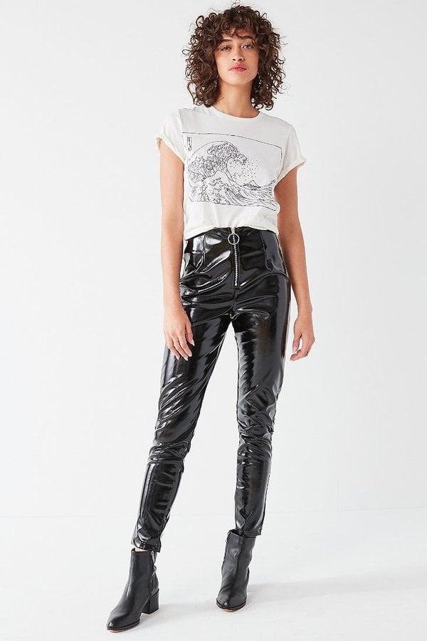 I.AM.GIA Winona Patent Leather Zipper Pant